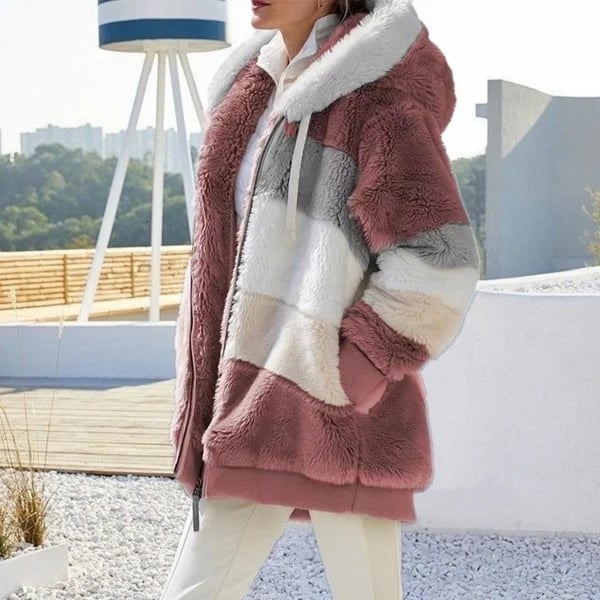 🍂Fall Specials🎅Contrasting Padded Coat🐑-12