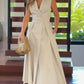 🔥Hot Sale 33% off💃Sleeveless Solid Color Lapel Midi Dresses✈️Buy 2 free shipping-5
