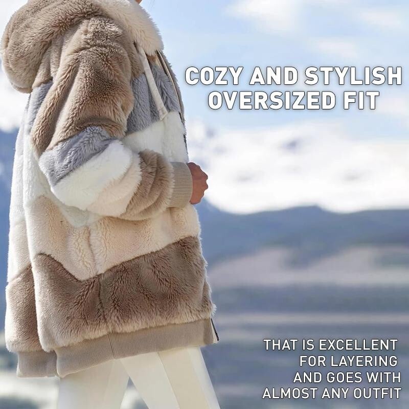 🍂Fall Specials🎅Contrasting Padded Coat🐑-1