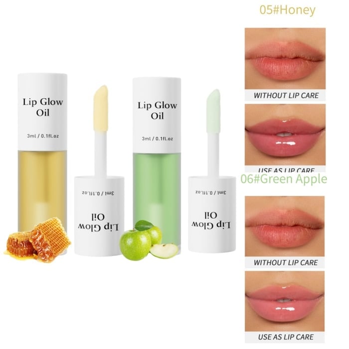 ⏳2026 NEW YEAR BUY MORE SAVE MORE✨ONLY ￡9.99!!!💋Tinted Lip Glow Oil - For Lush, Hydrated Lips with a Natural Glow! 💖-39