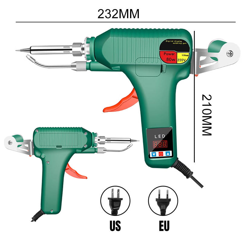 High Power Digital Display Manual Automatic Tin Wire Feeding Electric Soldering Iron-7