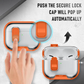 Shockproof Case for AirPods Pro 3 Case (2026) Pro 2 AirPods 4 with Phone Stand & Cleaner Kit, Cute Soft Silicone Cover Case with Keychain for Women Men