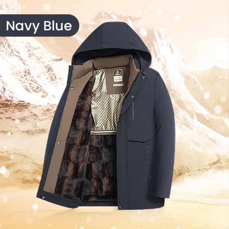 ✨New Arrival✨Men’s Thermal Hooded Parka Coat-10