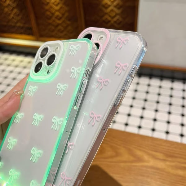 🏆HOT SALE 49% OFF - 📱Vibrant LED Bowknot Phone Case-3