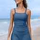 💥Last Day Special Sale 50% OFF🩱Women Vintage Tummy Control Two Piece Tankini Swimsuits-18