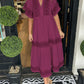 BEST SELLING 52%OFF💝2024 Women's V-Neck Boho Maxi Dress💝-8