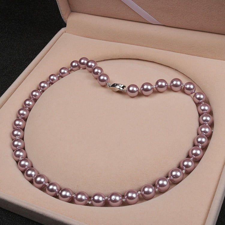 🔥Hot Sale 49% OFF+Gift Box (Free) 🎁 AAAA Pearl Necklace-1