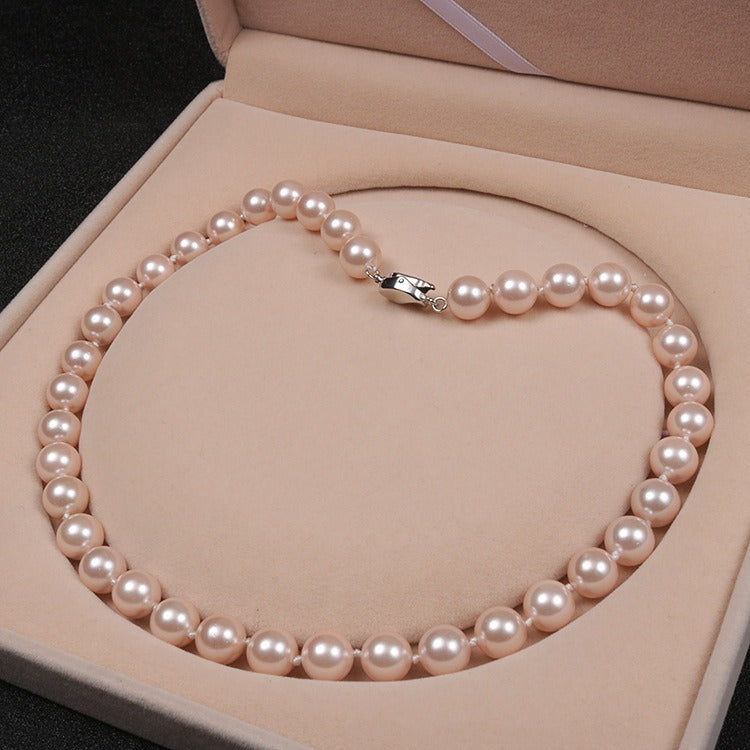 🔥Hot Sale 49% OFF+Gift Box (Free) 🎁 AAAA Pearl Necklace-2