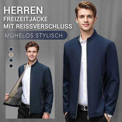 Herbst-Bestseller👑Freizeitjacke mit Stehkragen und Reißverschluss für Herren