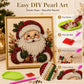 🥳2026 HOT SALE🥳💞50K+ SOLD!🎄✨  DIY Christmas Pearl Diamond Painting Kit – 5 festive designs, 3D raised beads & display frame included. A sparkling holiday masterpiece for your wall! 🖼️🎨