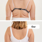 🔥 ubras Seamless Bras for Women Full Coverage Wireless Bralette Widen Straps Side Comfortable Breathable