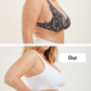 🔥 ubras Seamless Bras for Women Full Coverage Wireless Bralette Widen Straps Side Comfortable Breathable