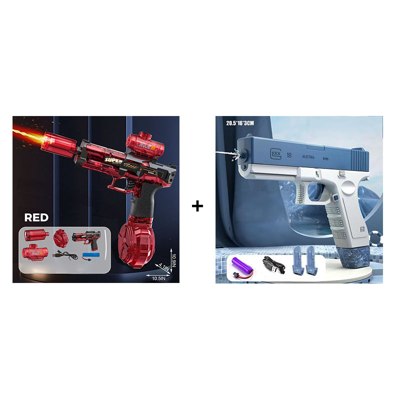 🌊Summer Discount🔫💦Fast Mode Ice Explosion Pistol Water Gun-18