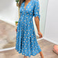 🌷Limited Time 53% OFF💞💃Deep V-neck polka-dot dress-13