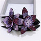 Buy more, get more free🏵️Rhinestone Double Flower Hairpin-14