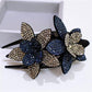 Buy more, get more free🏵️Rhinestone Double Flower Hairpin-13