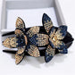 Buy more, get more free🏵️Rhinestone Double Flower Hairpin-11