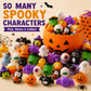 🎃 Halloween Mochi Squishy Toys  🎁 Cute Sensory Party Favors & Goodie Bag Fillers