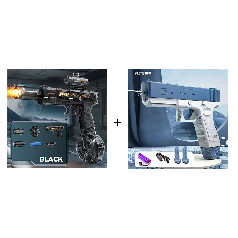 🌊Summer Discount🔫💦Fast Mode Ice Explosion Pistol Water Gun-20
