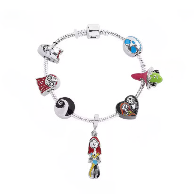 🎃👻Halloween Treasures Charm Bracelet🎁-4