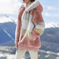 🍂Fall Specials🎅Contrasting Padded Coat🐑-16