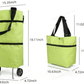 🥳💞 50K+ SALES! ⚡🛒 Shopping bag foldable green bag