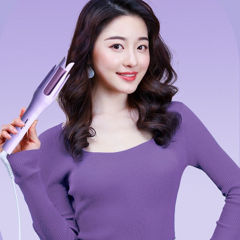 🔥36% Discount Hot Sale🌈32mm Electric Negative Ion Large Wave Cone Automatic Curling Iron-2
