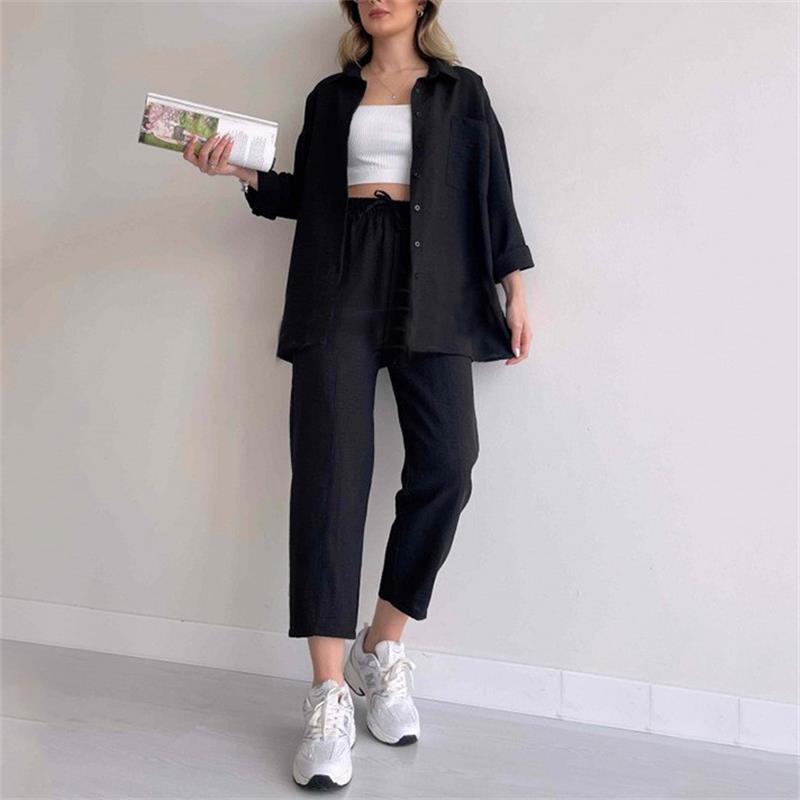 🔥Hot Sale🔥Casual loose two -piece set-2
