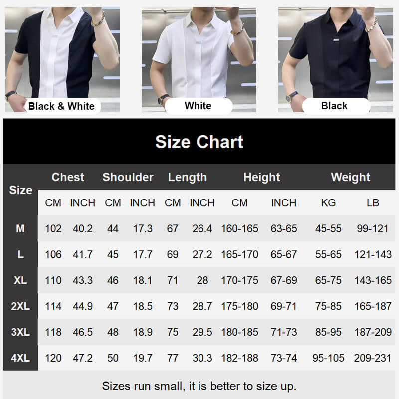 ⏳Men’s Business Casual Patchwork Shirt-9