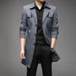 🔥Hot Sale 56% off🔥Mid-length Business Style Trench Coat-6