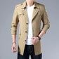 🔥Hot Sale 56% off🔥Mid-length Business Style Trench Coat-8