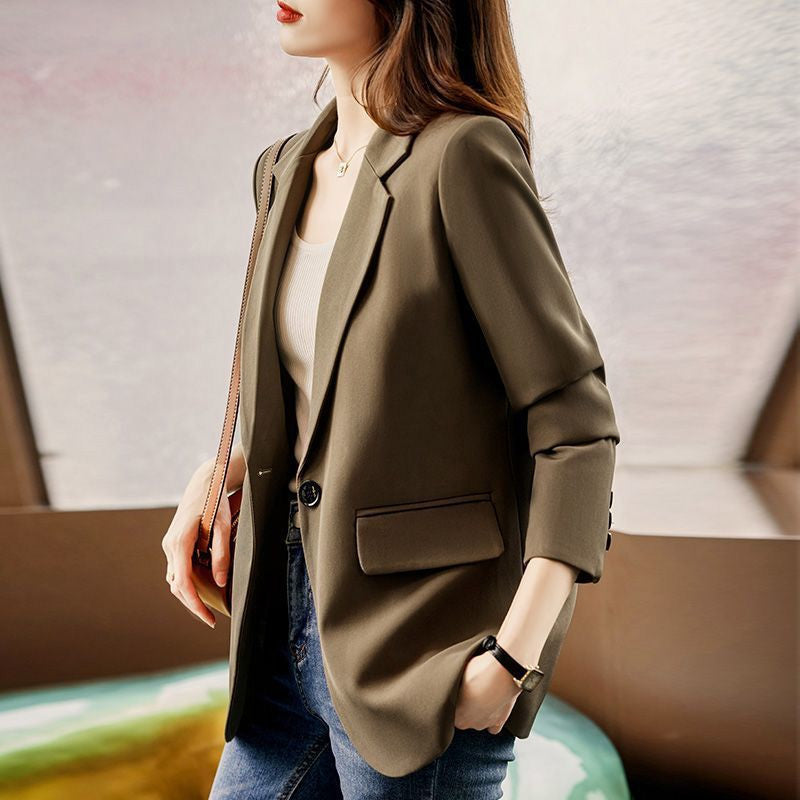 🔥New Year Hot Sale 47% OFF🔥 Simple Casual Draped Blazer-7