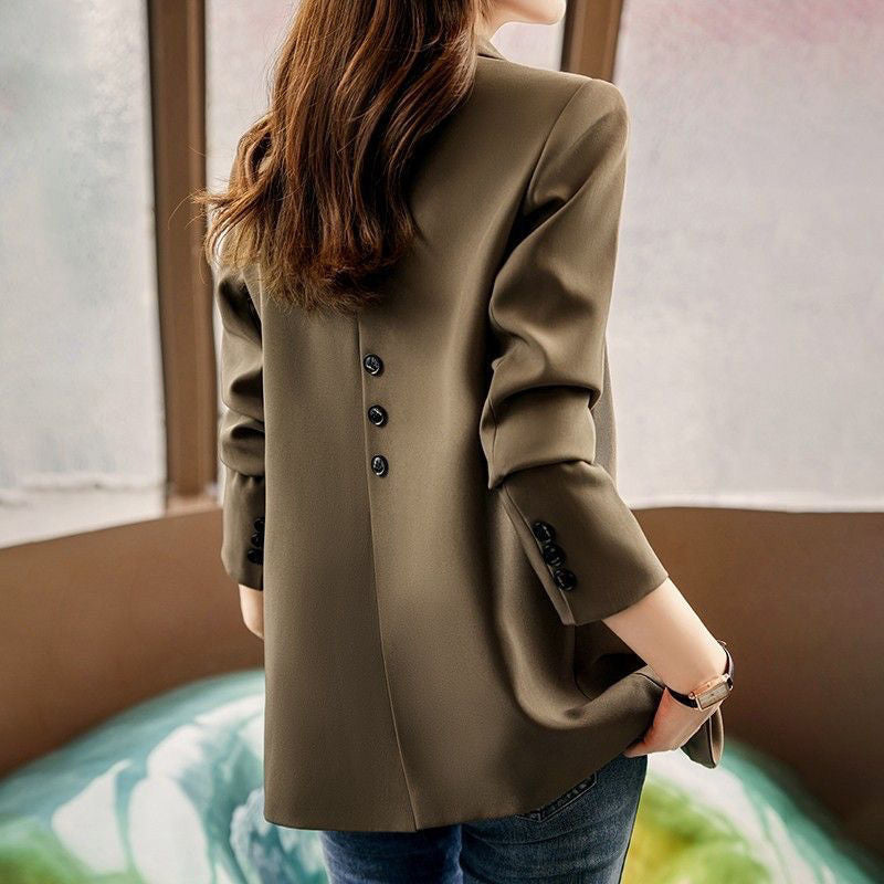 🔥New Year Hot Sale 47% OFF🔥 Simple Casual Draped Blazer-10