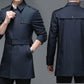 ✨New Arrival✨-Medium-length business style trench coat for men-5