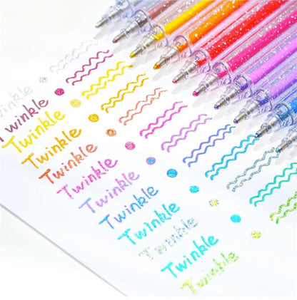Glitzer-Gelstift-Set