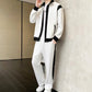 🍁Autumn New Releases🍁Men's Outfit Casual 2 Piece Contrast Sports Jogging Tracksuits Set-2