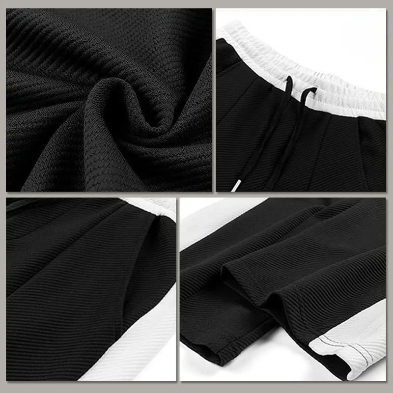✨New Arrival✨Men's Outfit Casual 2 Piece Contrast Sports Jogging Tracksuits Set（44 OFF）-6