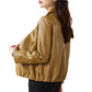 🔥HOT Sale🔥Women's shirt short leather jacket-1
