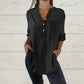 ⏳Limited Sale 51% OFF🌸Women's Sequin Patchwork V-neck Shirt-8