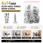🛠️🔩Self Drilling Drywall Anchors with Screws Kit Easy Install Wall Fixing Accessories