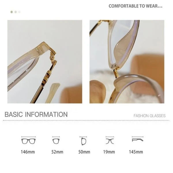 🔥New Arrival - 50% OFF🔥NEW SQUARE FRAME FASHION PRESBYOPIA GLASSES-2
