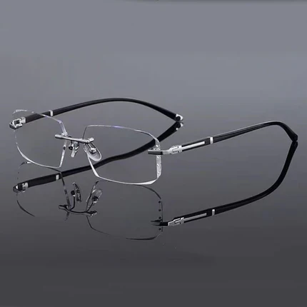 ✨Sapphire high hardness ✨Anti blue progressive Far And Near Dual-Use Reading Glasses-26