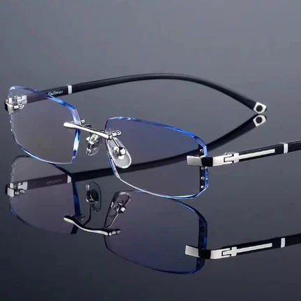 ✨Sapphire high hardness ✨Anti blue progressive Far And Near Dual-Use Reading Glasses-27