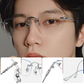 Hot Sale🔥Anti Blue Light Rimless Glasses-8