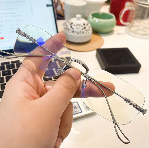 Sapphire high hardness✨Anti blue progressive Far And Near Dual-Use Reading Glasses-29