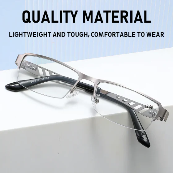 Sapphire high hardness✨Anti blue progressive Far And Near Dual-Use Reading Glasses-38