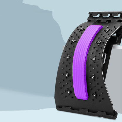 🔥 Limited-Time Offer🧘‍♂️Magnetic Lumbar Stretcher – Acupressure Massage, Portable Design & Relieves Back Pain ✨