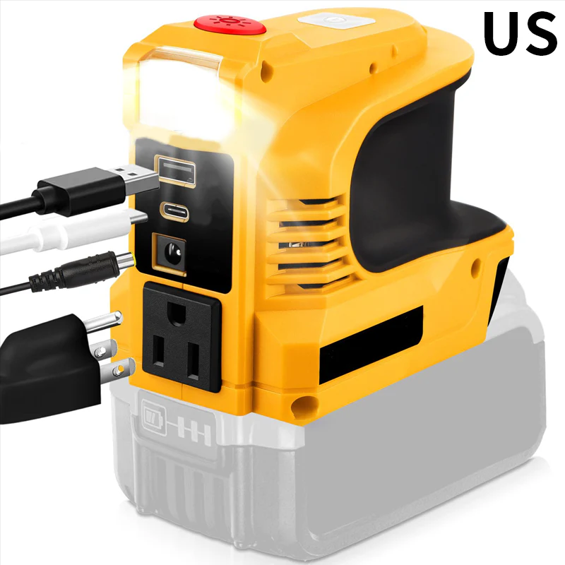 ⚡Compact DC to AC Inverter - Suitable For Cars, Motorhomes, Outdoor-11