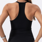 ☀️Built-in Bra Ribbed Solid Tank Top