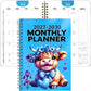 📅 🐮 2026–2030 Monthly Planner ✨ Cute Highland Cow 5-Year Calendar | Large Monthly Blocks for Long-Term Planning